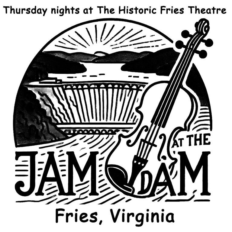 Jam at the dam logo invert 768x768